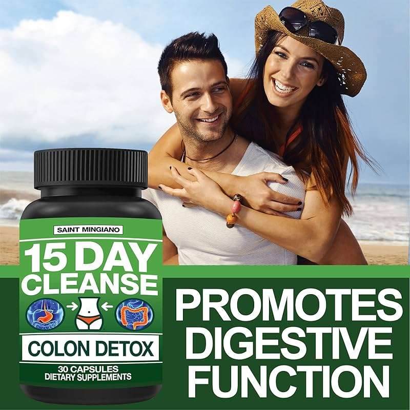 Saint Mingiano 15 Day Cleanse | Colon Detox with Natural Laxative for Constipation & Bloating. 30 Pills to Detoxify & Boost Energy | Extra-Strength Senna Leaf Supplements | Strong for Some People. - Image 3