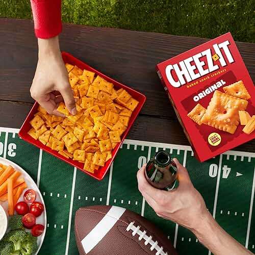 Cheez-It Cheese Crackers, Baked Snack Crackers, Lunch Snacks, Variety Pack (42 Packs) - Image 6
