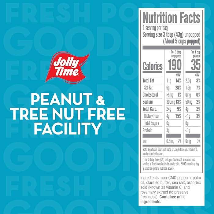 Jolly Time Simply Popped Butter Minis, Lightly Salted Microwave Popcorn, 1.5oz Personal Bag, 10 Bags Per Carton (1.5 Ounce (Pack of 30)) - Image 2