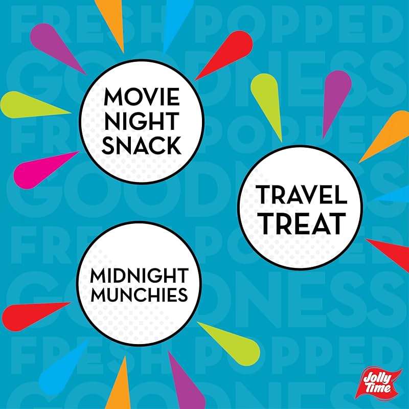 Jolly Time Simply Popped Butter Minis, Lightly Salted Microwave Popcorn, 1.5oz Personal Bag, 10 Bags Per Carton (1.5 Ounce (Pack of 30)) - Image 7