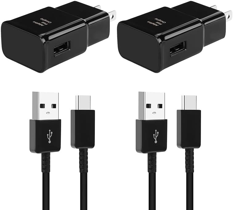 Android Phone Charger, Samsung Charger Fast Charging Cord with 6.6ft Type C Cable for Samsung Galaxy S26/S25/S24/S24Ultra/S23/S23 Ultra/S22/S21/S20/S20+/S10/S10+/S10e/S9/S9+/S8/Note 8/9/10/20 - Product Image