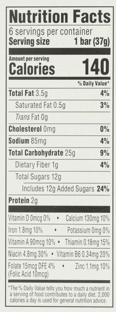 365 by Whole Foods Market, Organic Strawberry Cereal Bar 6 Count, 7.8 Ounce - Image 4