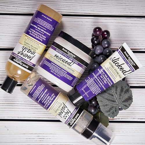 Aunt Jackie's Grapeseed Style and Shine Recipes Rescued Thirst Quenching Hair Recovery Conditioner Repair Treatment, Seals in Moisture, 15 oz - Image 9