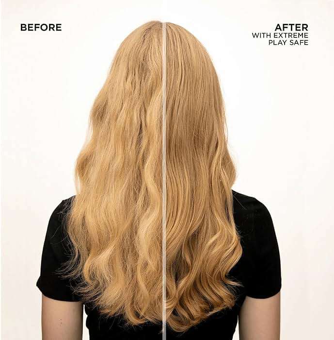 Redken Extreme Play Safe Heat Protection and Damage Repair Treatment For All Hair Types - Helps Reduce The Appearance of Split Ends With Tourmaline - Image 3