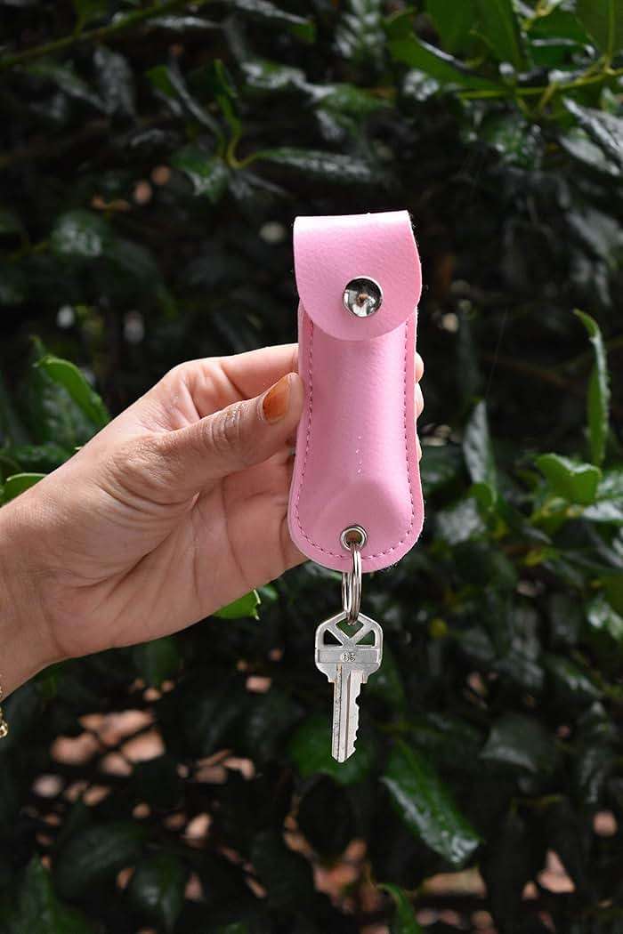 FIGHTSENSE Self Defense Pepper Spray - 1/2 oz Compact Size Maximum Strength Police Grade Formula Best Self Defense Tool for Women W/Leather Pouch Keychain - Image 6