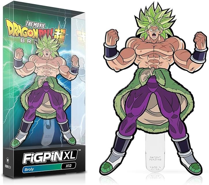 FiGPiN Dragon Ball Super Broly Movie: Broly XL - Collectible Pin - Not Machine Specific - Product Image