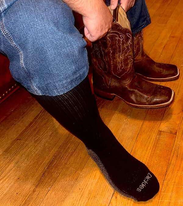 Dickies Men's Dri-Tech Moisture Control Boot-Length Socks, Available in L-XL (6, 12 Pairs) - Image 4
