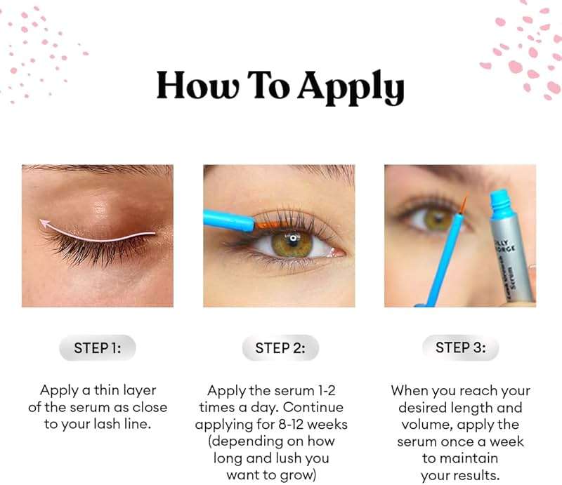 Silly George Eyelash Growth Serum for Thicker, Fuller, Longer & Bold Eyebrows, Premium Serum, Lashes & Brows Enhancer, (3ml, 0.1 Fl. oz) - Image 4