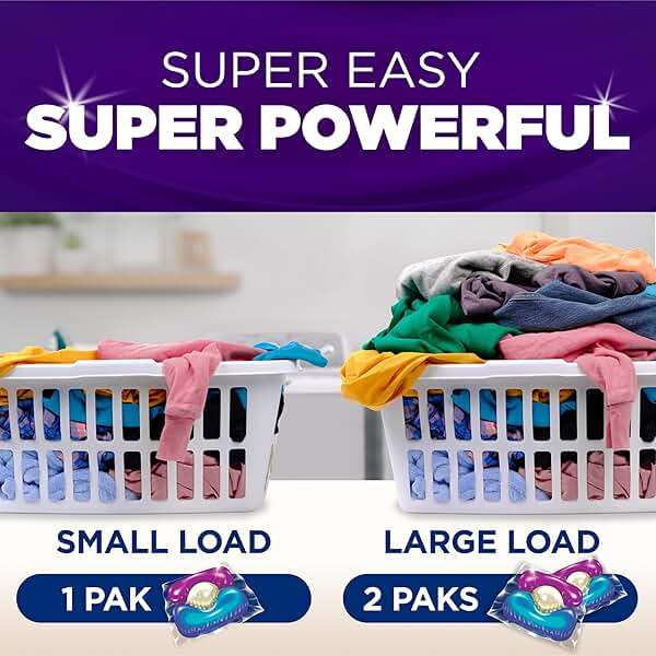 Arm & Hammer Plus OxiClean With Odor Blasters Laundry Detergent 5-IN-1 Power Paks, 42CT (Packaging may vary) - Image 7