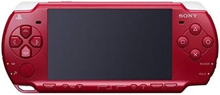 Sony Playstation Portable (PSP) 2000 Series Handheld Gaming Console System (Red) (Renewed) - Product Image