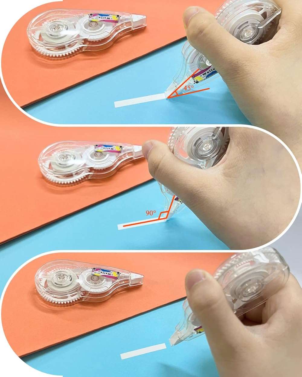 WeLiu Correction Tape, 12-Pack - Image 2