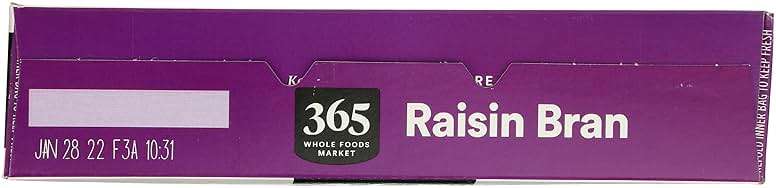 365 by Whole Foods Market, Raisin Bran Cereal, Vegan, Low-Fat, 15 Ounce - Image 5