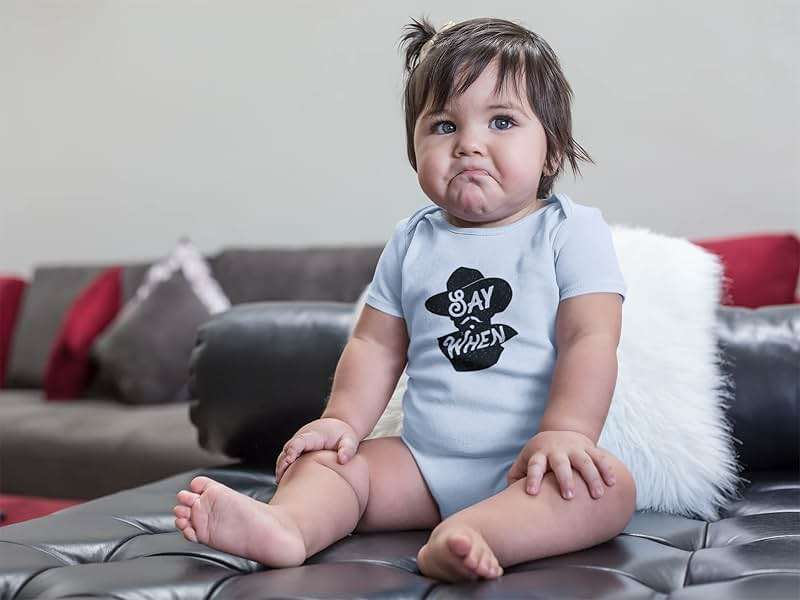 Pop Threads Say When Doc Holliday Western Quote Infant Baby Boy Girl Bodysuit - Image 7