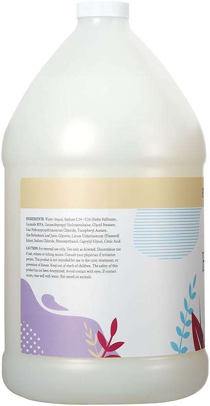 Ginger Lily Farms Botanicals All-Purpose Liquid Hand Soap Refill, Fragrance Free, 100% Vegan & Cruelty-Free, 1 Gallon - Image 3