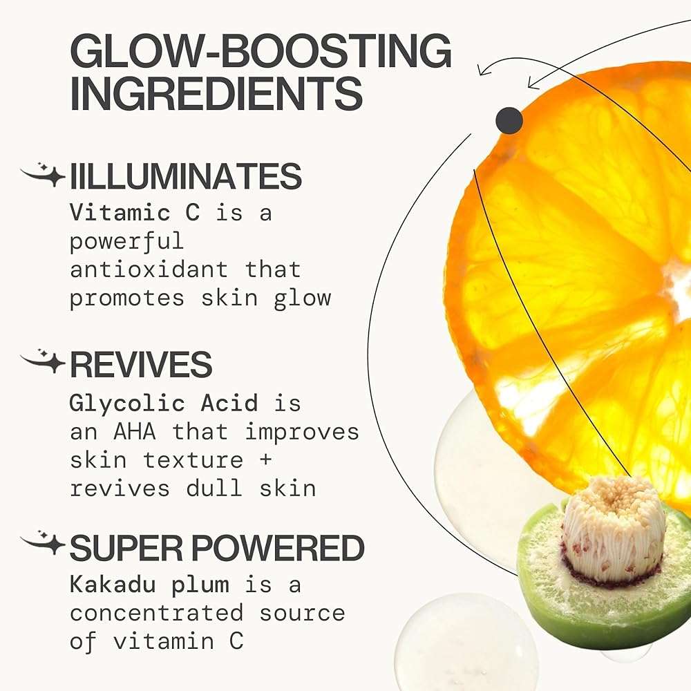 Pacifica Vitamin C Serum for Face – Glow Baby Brightening Facial Serum with Glycolic Acid – Vitamin C Booster Skin Care, Dark Spot Corrector, Vegan Skincare for Glowing Skin, Dermatologist Tested - Image 6