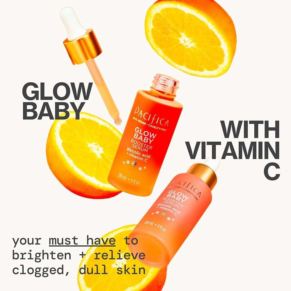 Pacifica Vitamin C Serum for Face – Glow Baby Brightening Facial Serum with Glycolic Acid – Vitamin C Booster Skin Care, Dark Spot Corrector, Vegan Skincare for Glowing Skin, Dermatologist Tested - Image 7