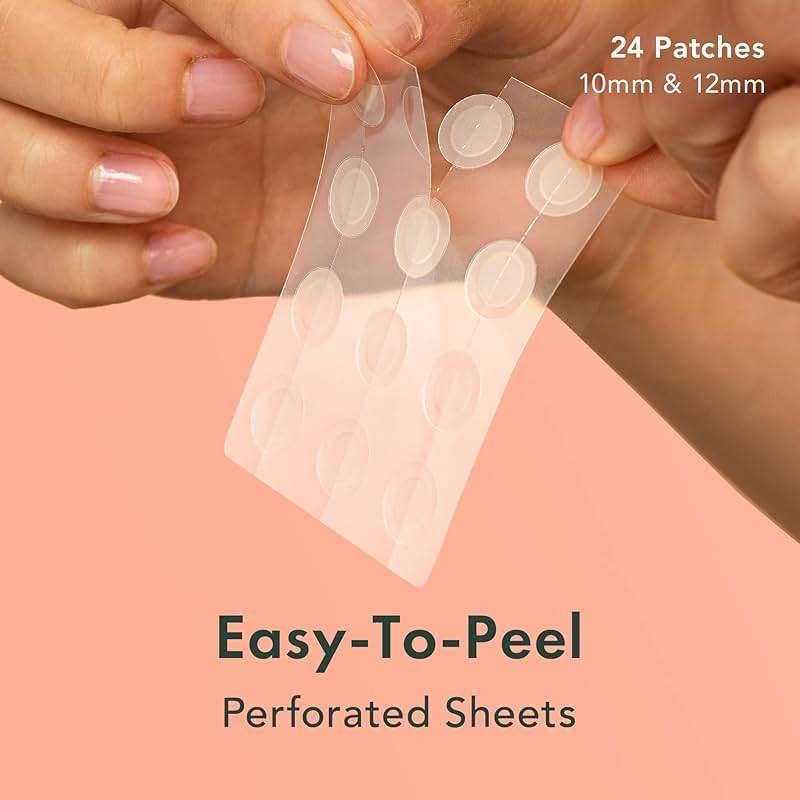 Rael Pimple Patches, Invisible & Microcrystal Spot Cover - Hydrocolloid Acne Patch for Face, Zit and Blemish, Breakouts, Vegan, Korean Skin Care (33 Count) - Image 2