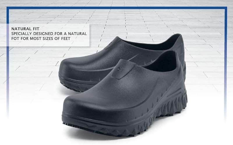 Shoes for Crews Unisex Slip-Resistant Work Clogs - Comfortable, Non-Slip Work Shoes for Men & Women in Food Service, Healthcare, Hospitality - Bloodstone - Image 10