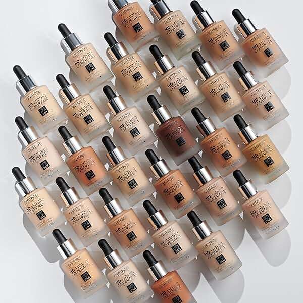 Catrice | HD Liquid Coverage Foundation | 24H Wear, Matte Finish, High Coverage, Waterproof Formula with Niacinamide | Vegan & Cruelty Free (034 | Medium Beige) - Image 8
