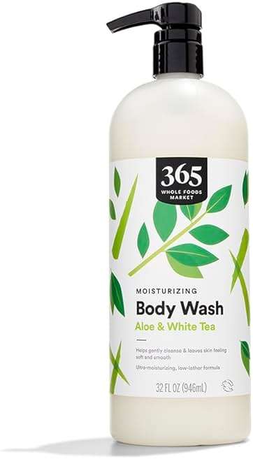 365 by Whole Foods Market, Body Wash Moisturizing Aloe & White Tea, 32 Fl Oz - Image 1