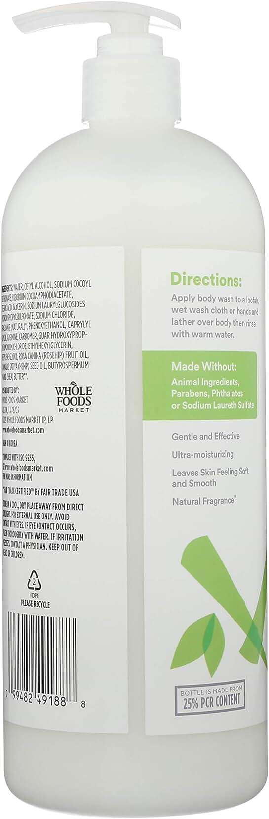 365 by Whole Foods Market, Body Wash Moisturizing Aloe & White Tea, 32 Fl Oz - Image 4