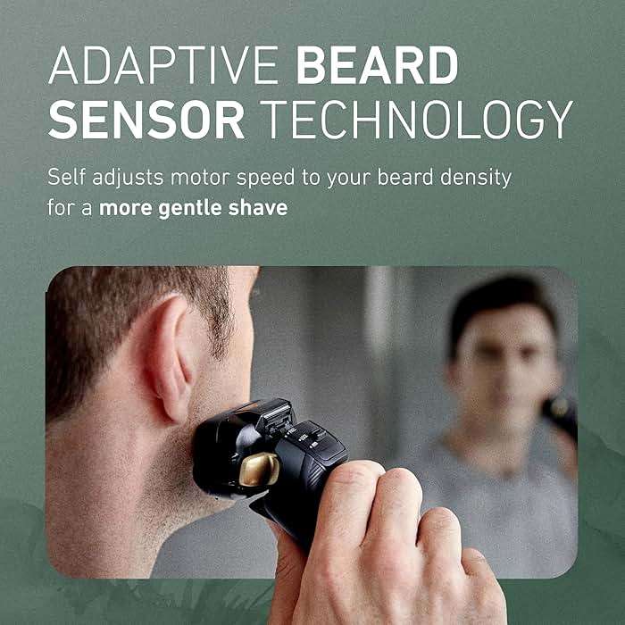 Panasonic ARC5 Electric Razor for Men with Pop-Up Trimmer, Wet/Dry 5-Blade Shaver, Men's Electric Razors for Shaving Face with Intelligent Shave Sensor and 16D Pivoting Head, ES-LV67-K (Black) - Image 6