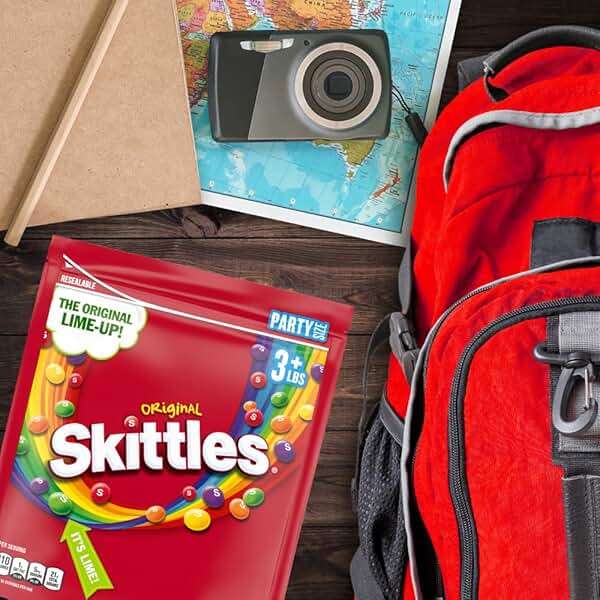 SKITTLES Original Fruity Candy 50-Ounce Party Size Pouch - Image 6