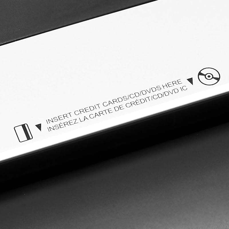 Amazon Basics 24 Sheet Cross Cut Paper, CD and Credit Card Home Office Shredder with Pullout Basket, Black - Image 6