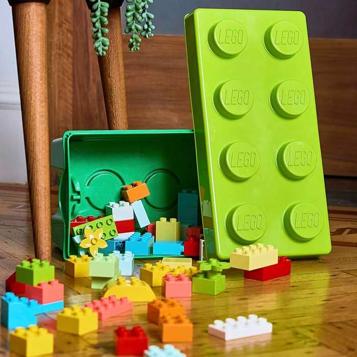 LEGO DUPLO Classic Brick Box Building Blocks - Stacking Toys for Toddlers, Ages 1.5+ Years - Learning & Educational Toys for Preschool - Develop Fine Motor Skills - Gift for Birthdays - 10913 - Image 2
