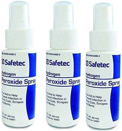 Hydrogen Peroxide Travel Spray (3 Pack) - Product Image