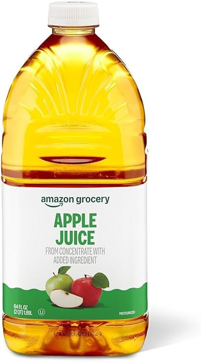Amazon Grocery, Apple Juice, 64 Fl Oz - Product Image