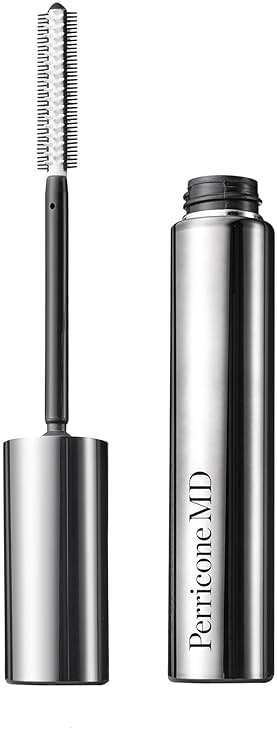 Perricone MD No Makeup Mascara - 2-in-1 Lash Treatment & Makeup Mascara - Cruelty-Free, Vegan, Soft Black - Double-Sided Brush for Volume & Length - Gel Serum with Vitamin E & Avocado Oil - 1 Count - Image 1