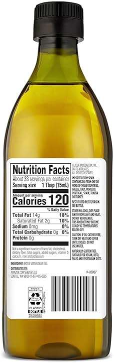 Amazon Grocery, Extra Virgin Olive Oil, 16.9 Fl Oz - Image 2