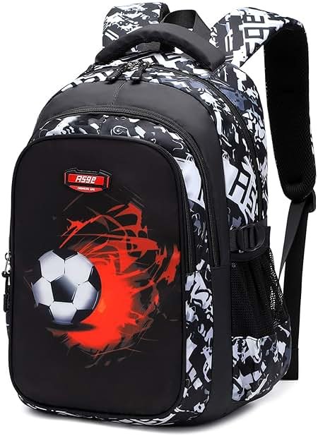 Asge Backpack for School Boys Backpacks for Kids Camo Bookbag for Middle School Bags Waterproof Travel Back Pack - Product Image
