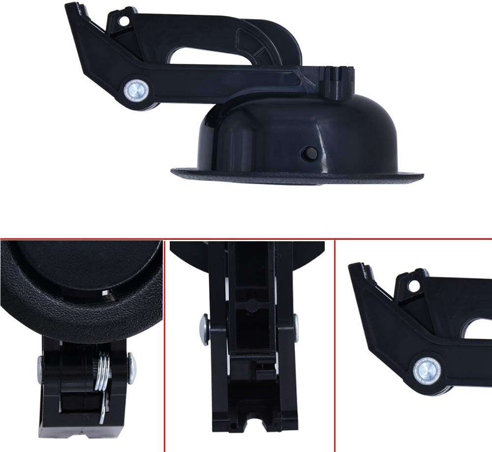 Universal Recliner Release Pull Handle, Oval Plastic Sofa Chair Replacement Parts Without Cable Fits 3mm - Image 5