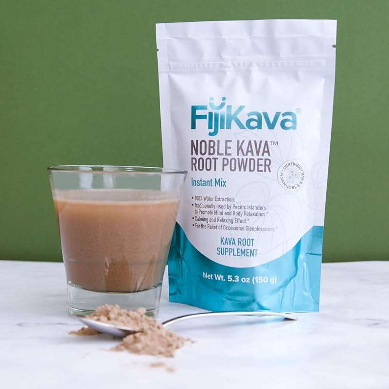 FijiKava Instant Kava Kava Powder 150g – Premium Kava Root Powder with High Kavalactone Content – Natural Relaxation Aid for Calmness, Stress Relief, and Sleep Support – Easy-to-Mix - Image 5