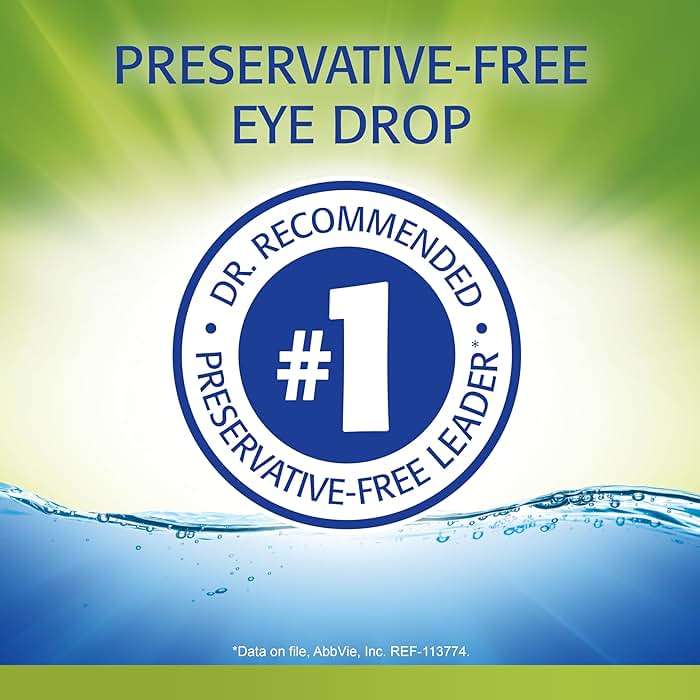 REFRESH RELIEVA PF Preservative-Free Artificial Tears Lubricant Eye Drops, 0.33 fl oz (10 mL), 1 Count - Image 2
