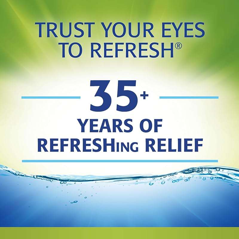 REFRESH RELIEVA PF Preservative-Free Artificial Tears Lubricant Eye Drops, 0.33 fl oz (10 mL), 1 Count - Image 3