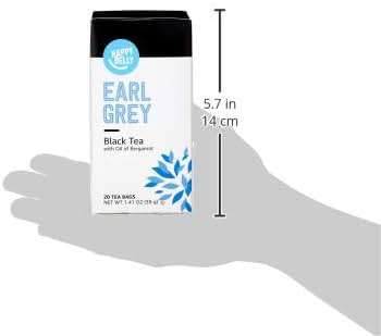 Amazon Brand - Happy Belly Earl Grey Tea Bags, 20 Count (Pack of 1) - Image 4
