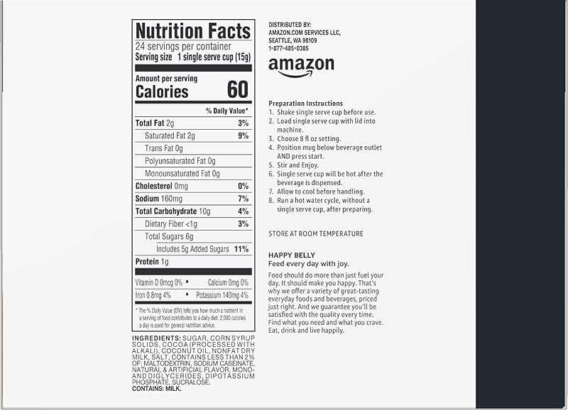 Happy Belly Hot Cocoa Pods, Milk Chocolate, 24 Count - Image 2