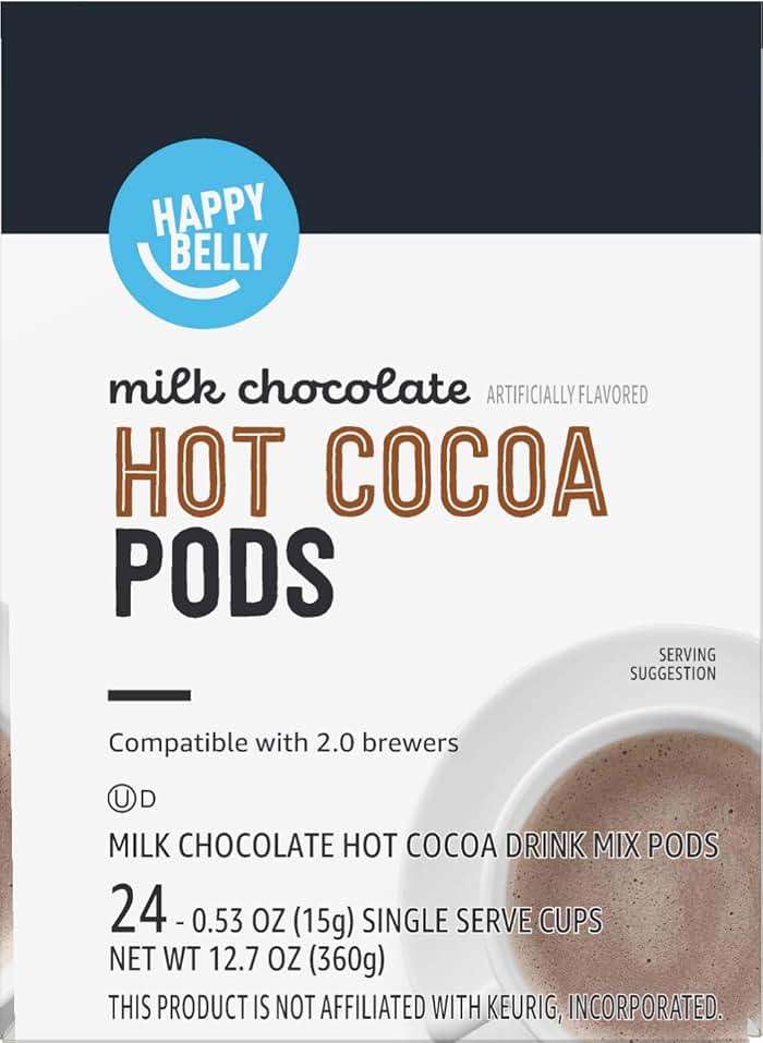 Happy Belly Hot Cocoa Pods, Milk Chocolate, 24 Count - Image 4