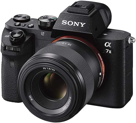 Sony - FE 50mm F1.8 Standard Lens (SEL50F18F/2), Black - Image 2