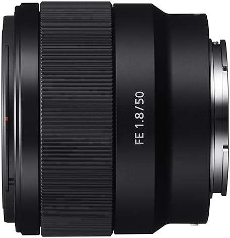 Sony - FE 50mm F1.8 Standard Lens (SEL50F18F/2), Black - Image 3