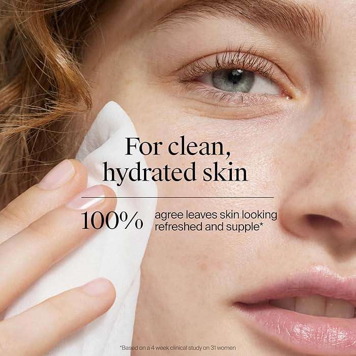 Neutrogena Hydro Boost Cleansing Wipes Makeup Remover for Face Micellar Gently Removes Oil, Dirt, and Waterproof Makeup Daily with Hydrating Hyaluronic Acid, 25 ct - Image 4