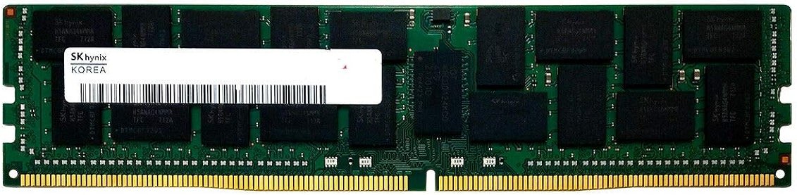 SK HYNIX 32GB HMA84GR7MFR4N-UH DDR4-2400 ECC RDIMM 2Rx4 PC4-19200T-R CL17 Server Memory - Product Image
