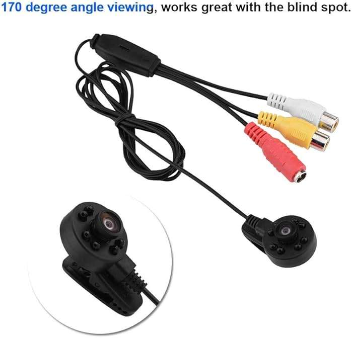 CCTV Camera, HD 60° Wide Angle Bird Box Camera, Wired CCTV Security Sureveillance Camera Support for IR Night Vision&PAL TV System, Analog AV - Image 2