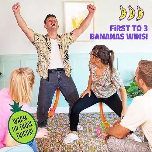 MCMILLER ENTERTAINMENT It’s Bananas – The Hilarious Monkey Tail Party Game for Adults & Families | Funny Indoor & Outdoor Game for Bachelorette Parties, Summer Parties, BBQs, Birthdays & Game Nights - Image 6