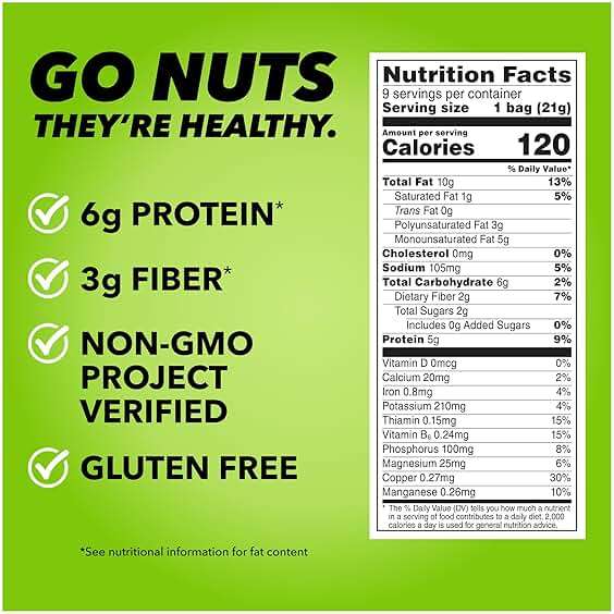 Wonderful Pistachios No Shells, Roasted & Salted Nuts, 0.75 Ounce Bag (Pack of 9), Protein Snacks, Gluten Free, On-the-Go, Individually Wrapped Snacks - Image 2