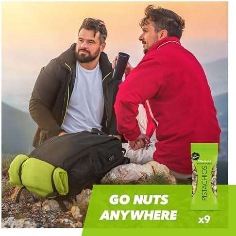 Wonderful Pistachios No Shells, Roasted & Salted Nuts, 0.75 Ounce Bag (Pack of 9), Protein Snacks, Gluten Free, On-the-Go, Individually Wrapped Snacks - Image 6