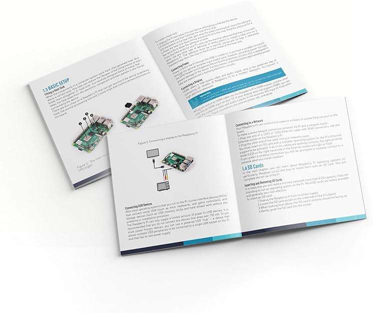 Vilros Raspberry Pi 4 4GB Basic Starter Kit with Fan-Cooled Heavy-Duty Aluminum Alloy Case - Image 7